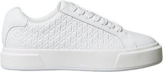 Calvin Klein Low-Top Sneakers With Embossed Geometric Pattern