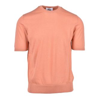 Alpha Studio Pullover Girocollo - - Knitwear - Uomo - Arancione - L