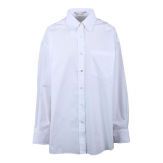 Stella McCartney Camicia Over - - Blouses & Shirts - Donna - Bianco - M