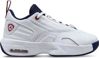 Nike Jordan Boys Max Aura 6 - Boys Grade School Basketball Shoes White/Navy/Red Size 7.0