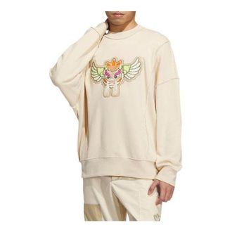 adidas Original Toc Ql Crew Sweatshirt Beige IP7549