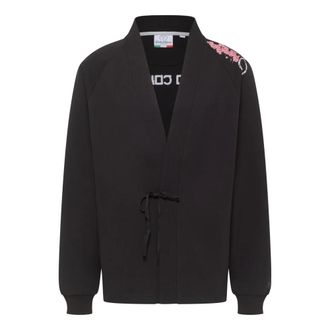 Carlo Colucci Kimono Collectie: Milano naar Tokyo - Heren - Zomerjassen - Zwart - M - Jassen