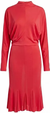 Jacquemus Dames, Jurken, Rood, Maat: XS Leer