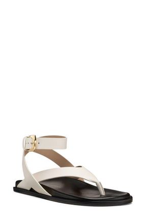 Stuart Weitzman Marykate Sandal in Cream at Nordstrom, Size 6.5