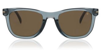 David Beckham DB 1006/S PJP/70 Mens Sunglasses Blue Size 50