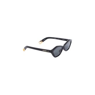 Jacquemus Black Logo Sunglasses