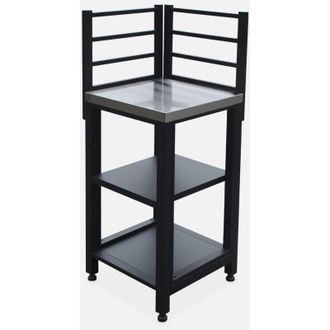 Sweeek Cocina Exterior De Acero 2 Estantes, 48.5cm