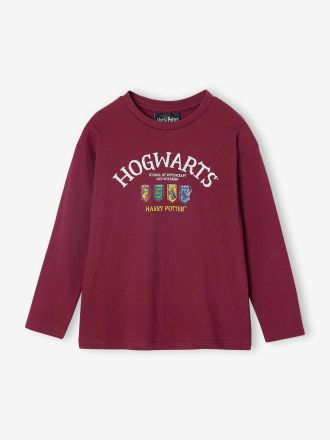 Harry Potter Kinder Shirt HARRY POTTER mit Hedwig-Print bordeaux