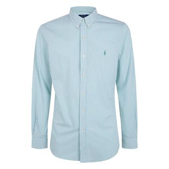 Polo Ralph Lauren Formal Shirts - Heren - Zakelijke Overhemden - Groen - 2XL - Overhemden