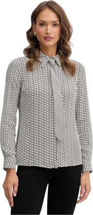 Elisabetta Franchi Dames, Blouses & Shirts, Beige, Maat: XS Leer