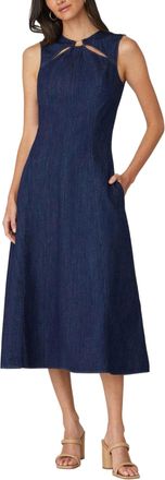 Shoshanna Maria Dress In Indigo