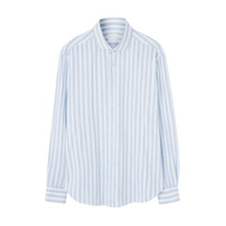 Xacus Heren, Overhemden, Blauw, Maat: M