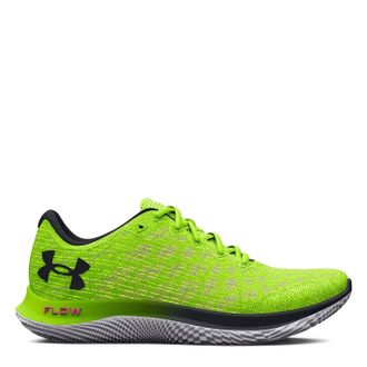 Under Armour Mens Flow Velociti Wind 2 Low Top Sneakers in Green - Size UK 7.5
