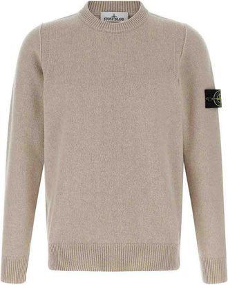 Stone Island Crew Neck Wool Sweater