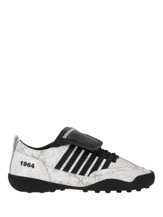 Dsquared2 White Lace-Up Sneakers