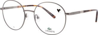 Lacoste Optical Glasses MATTE LIGHT GUNMETAL