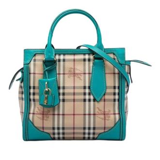 Burberry Pre-owned Honeywood Handtas - Dames - Vintage Handtas - Veelkleurig - ONE Size - Leer - Vintage