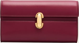 Savette Symmetry Mini Leather Clutch Bag