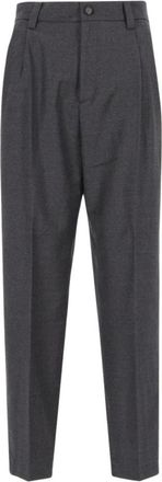 Barena Broeken, Dames, Grijs, L, Rechte broek