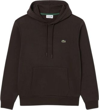 Lacoste Sh 9623-53 Hoodie - Heren - Hoodies - Bruin - S - Hoodies & sweatvesten