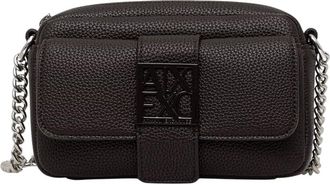 A|X Armani Exchange Bolso Cruzado Mini - Bags - Mujer - Marr&oacute;n - ONE SIZE