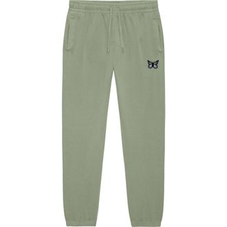 Dalix Womens Butterfly Heavy Weight Fleece Sweatpant Pant in Oil Green at Nordstrom, Size X-Large