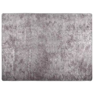 Berkfield Home Rug Washable Grey 400x300 cm Anti Slip | Size: 100 cm diameter