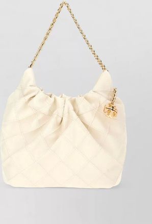 Tory Burch nappa leather fleming mini bucket bag