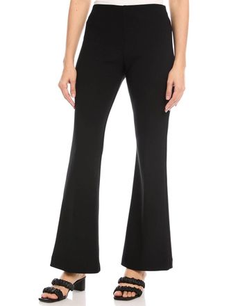 Fifteen Twenty Tailored Bootcut Pants In Black