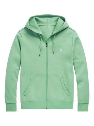 Polo Ralph Lauren embroidered-logo hoodie - Green