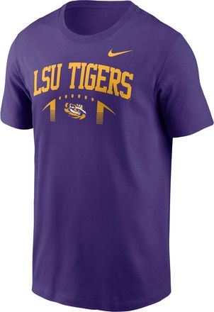 Nike LSU Primetime Football Icon Nike Mens College T-Shirt in Purple | N19951LLSN-MDT