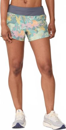 Patagonia Womens Strider Pro Shorts In Moon Tripper: Blue Sage