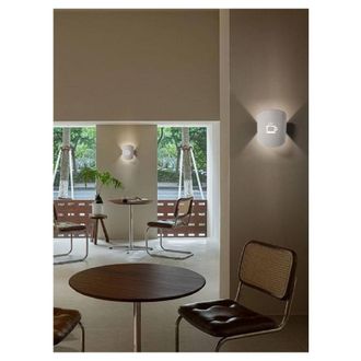 Trade Shop Trade Shop Traesio - Trade Shop - Applique A Parete Con Raffigurazione Tazza Del Caff&egrave; Lampada Attacco G9 Ip20 Aq45 - Blanco