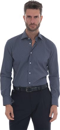 Carrel Camicia classica da uomo Blu Carrel Uomo