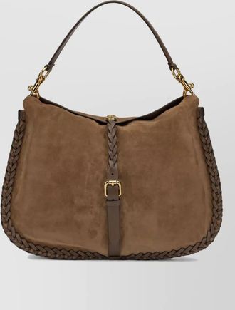Etro large leather tote bag