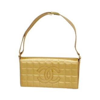 Chanel Pre-owned Shoulder Bags, female, Yellow, Size: ONE SIZE Pre-owned Vintage Shoulder Bag