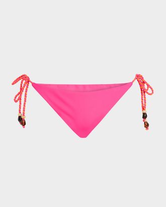 Milly Two-Tone Rope Bikini Bottoms