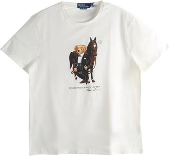 Polo Ralph Lauren T-shirt con stampa - Bianco