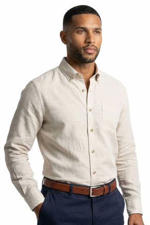 Scott Barber The Chambray Shirt In Birch