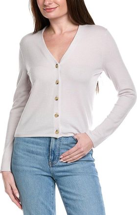Vince Slim Button Wool-Blend Cardigan