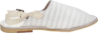 Moma Vintage leren sandalen - Dames - Sandalen - Wit - 37 EU - Leer - Schoenen