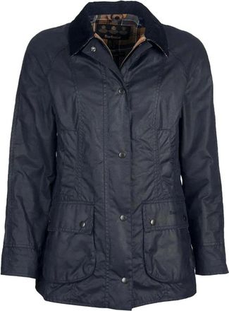 Barbour Classic Beadnell Wax Jacket - Dames - Zomerjassen - Zwart - XS - Katoen - Jassen