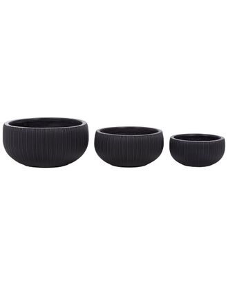 Safavieh Set Of 3 Anita Planter Pots