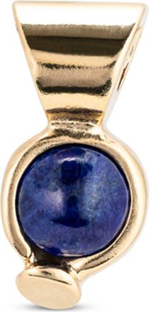 UNOde50 Charm Plated in 18K Gold and Blue Stone at Nordstrom