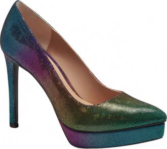 Thalia Sodi Womens Joey Platform Pumps In Rainbow