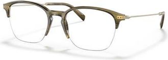 Giorgio Armani 53mm Phantos optical glasses in Green at Nordstrom