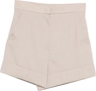 Max Mara Shorts Maxcelebre con chiusura nascosta - Toni neutri