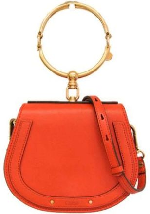 Chlo&eacute; Pre-owned Mini Bags, female, Orange, Size: ONE SIZE Pre-owned Nile crossbody bag
