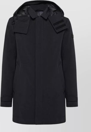 Peuterey hooded coat adjustable cuffs front pockets