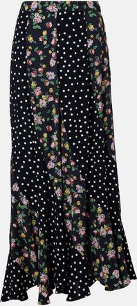 Rixo Gonna midi Gracella con stampa